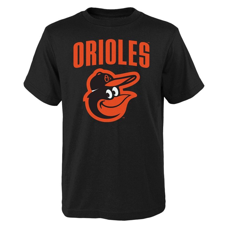 MLB Baltimore Orioles Boys&#39; Oversize Graphic Core T-Shirt, 1 of 2
