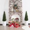 DR.Planzen 4-5FT Artificial Cedar Tree - Faux Indoor/Outdoor Floor Plant with 16" Plastic Planter (3 Color Options) - 4 of 4
