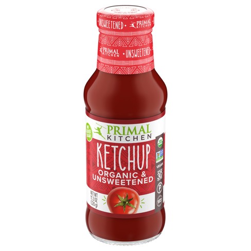 Primal Kitchen Unsweetened Organic Ketchup - 11.13oz : Target