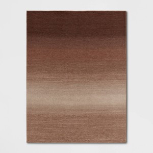 Rectangular Woven Indoor Outdoor Area Rug Sunset Ombre - Threshold™ - 1 of 4