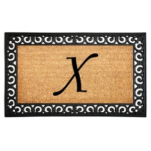 Calloway Mills 104131830A Gabriel Monogram Doormat 18 In. x 30 In. - 1 of 1