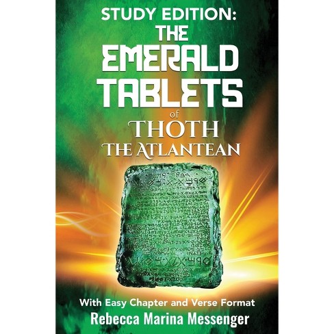 Peregrination investment Indulge Study Edition The Emerald Tablets Of Thoth The Atlantean - By Rebecca  Marina Messenger (paperback) : Target