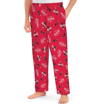 Collections Etc Coca Cola Classic Men's Lounge Pants In Can