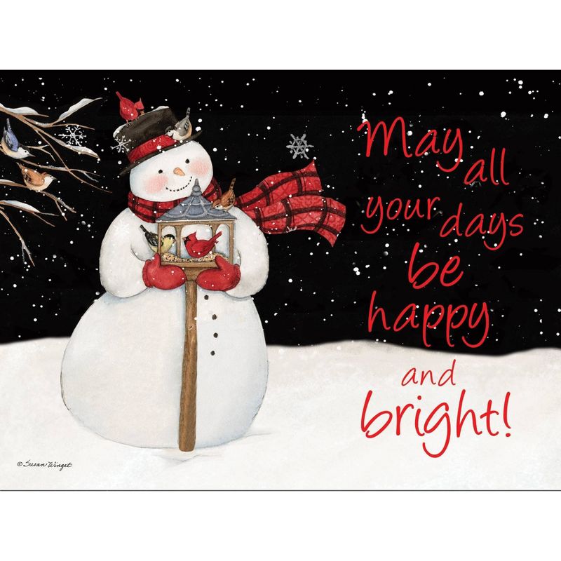 8ct Lang Sam Snowman Pop-Up Boxed Holiday Greeting Cards, 2 of 6