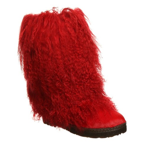 red bearpaw boots