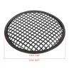 Unique Bargains Car Audio Speaker Cover Metal Mesh Subwoofer Grill Horn Guard Black 8" 2Pcs - image 3 of 4