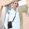 BEAFUP Small Crossbody Bags for Women, Lightweight Vegan Leather Cell Phone Purse, Cute Purses with Tassels - 2 of 4