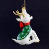 Italian Ornaments 4.25 In Retro Reindeer Sitting Mgd Sit Or Hang Ornament Tree Ornaments - 3 of 3