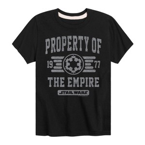 Boys' - Star Wars - Property Of Empire Short Sleeve Graphic T-Shirt - 1 of 4