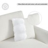 Sapphtopaz 119" Couches for Living Room L-Shaped Oversized Sectional Sofa Chenille Upholstered Couch with Chaise and 2 Pillows for Apartment - 4 of 4