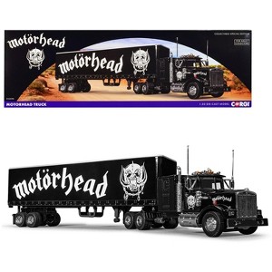 "Motorhead" Transport Truck Black 1/50 Diecast Model by Corgi - 1 of 4