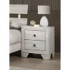 Gulches Rustic White Wash 2-Drawer Nightstand ¨C Stylish Storage for Your Bedroom - 3 of 4