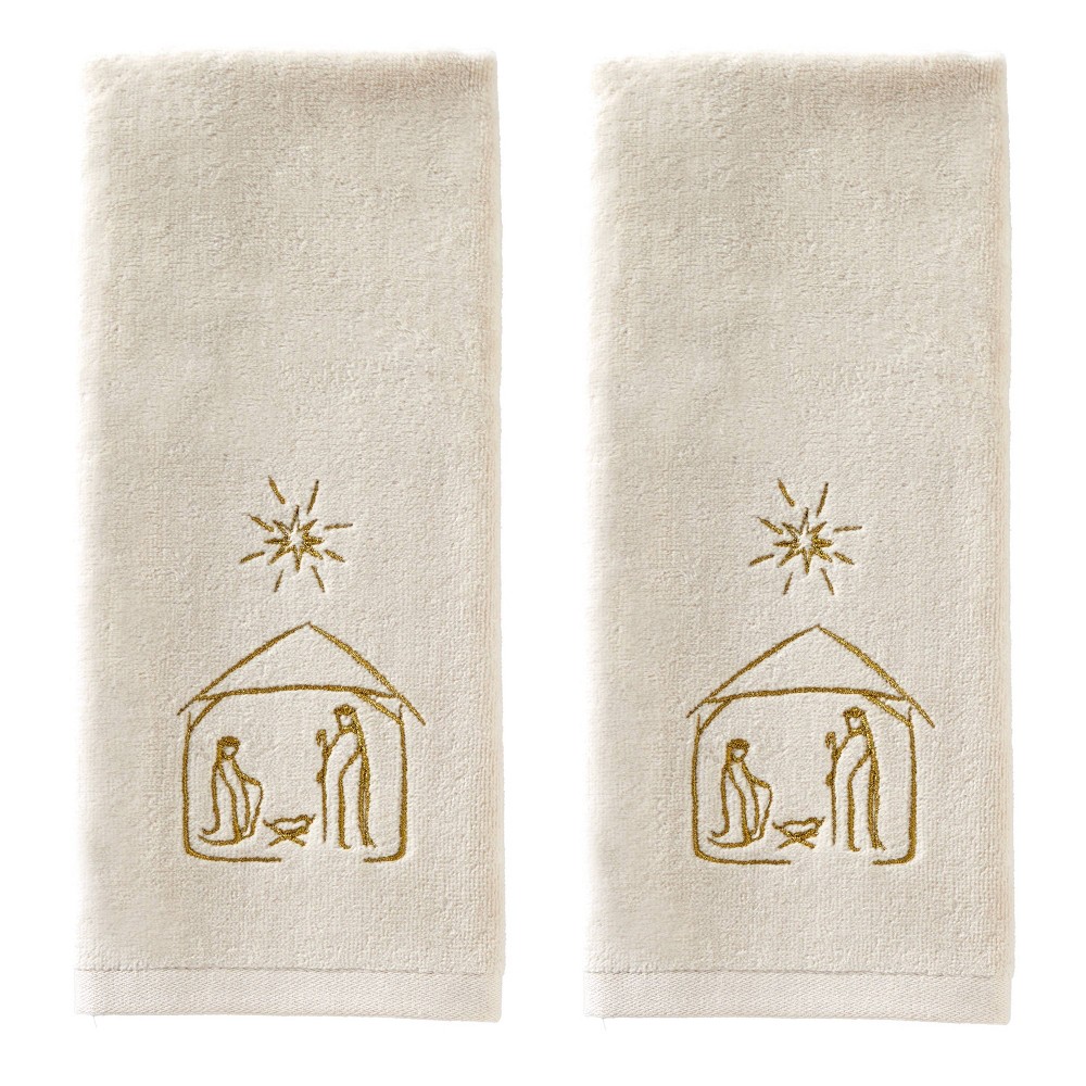 Photos - Towel SKL Home 2pk Nativity Hand 