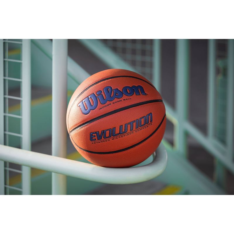 Wilson 28.5&#39;&#39; Evolution Game Basketball - Navy, 5 of 7
