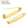 Unique Bargains Metal DIY Blankets Crafts Brooch Making Home Sewing Safety Pins 150 Pcs - 4 of 4