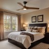 Urban Ambiance Luxury Transitional Ceiling Fan 13.5''H x 52''W,  Koa Woodgrain Finish,  Geraldton Collection, UHP9362 - 2 of 4