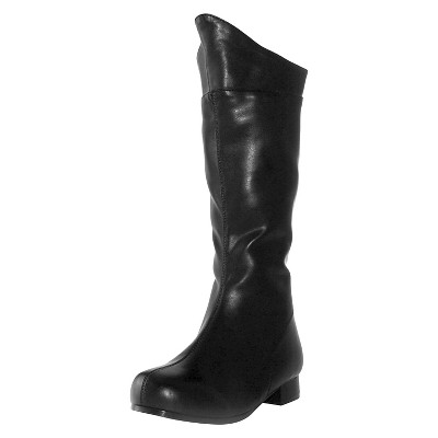 kids high black boots