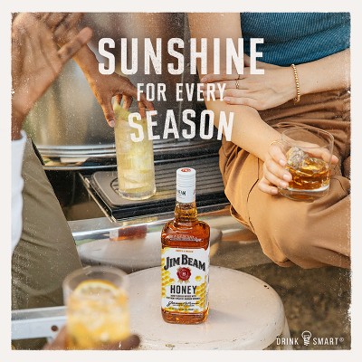 Jim Beam Honey Bourbon Whiskey - 50ml Plastic Bottle