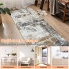 COZONY Washable Area Rugs Low Pile Ultra Soft Bedroom Mat Modern Abstract Floor Cover Carpet for Dining Room Playroom Home Office Nursery - 4 of 4