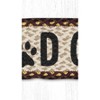 Earth Rugs Good Girl Dog Bone Shaped Braided Jute Stair Tread – 9"x24" - 3 of 3