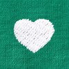 Dalix Mens Lil Heart Midweight Cotton Tee - 2 of 4