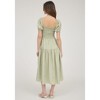 August Sky Women's Smocked Embroidered Floral Midi Dress - 2 of 4