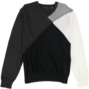 Perry Ellis Mens Color Block Knit Sweater - 1 of 2