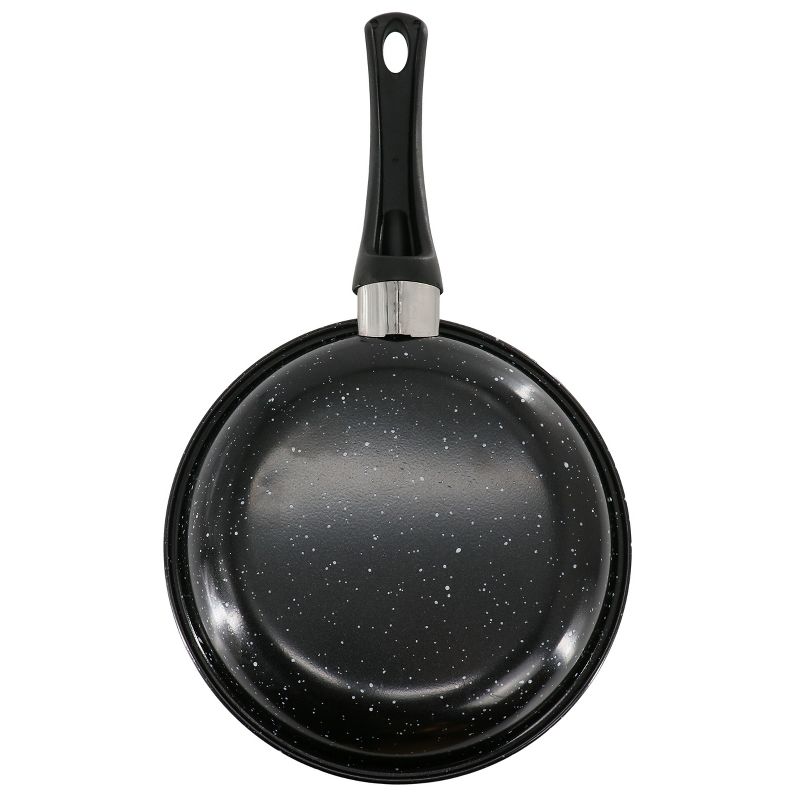 Gibson Home Delhi 8 Inch Round Nonstick Carbon Steel Frying Pan in Black, 3 of 6