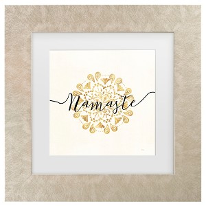Trademark Fine Art - Veronique Charron Namaste I Matted Framed Art - 1 of 4