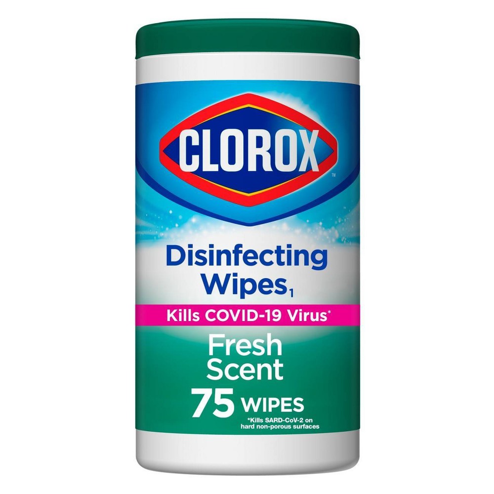 Clorox Commercial Solutions Disinfecting Wipes  Green  75 / Each (Quantity)