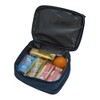 Unique Bargains Insulated Two Separate Compartments Lunch Bag with Adjustable Shoulder Strap, Leakproof for Work Office - 4 of 4