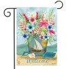 Briarwood Lane Summer Garden Flag 12x18 For Outdoor Coastal Flowers For Summer Garden Flag Flags For Outside - 2 of 4
