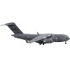 McDonnell Douglas C-17A Globemaster III Aircraft Mississippi Air National Guard USAF 1/400 Diecast Model Airplane by GeminiJets - 2 of 3