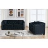 TiramisuBest Convertible 3 in 1 Sleeper Sofa and Sectional Sofa with 4 Storage Space for Living Room,Corduroy Couch With 4 pillows,Corduroy - 2 of 4