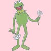Juniors Womens The Muppets Kermit Flower Bouquet T-Shirt - 2 of 4