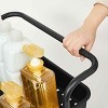 Furniinspire Utility Storage Cart Three-Layer Large-Capacity Swivel Wheel Beauty Cart Durable And Anti-Falling Suitable - 2 of 4