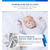 Aoibox Waterproof Twin Mattress Protector Soft Noiseless Breathable Terry Topper Cover Fitted Deep Pocket 39x75 - 3 of 4