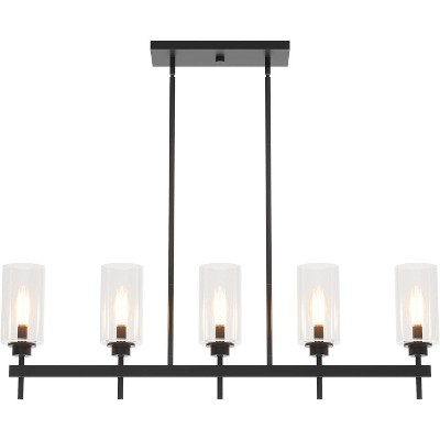 Tribesigns 5-Light Light Fixture, Farmhouse Dining Room Chandeliers Kitchen Island Ceiling Light