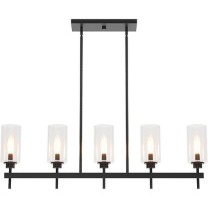 Tribesigns 5-Light Light Fixture, Farmhouse Dining Room Chandeliers Kitchen Island Ceiling Light - 1 of 4