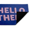 Stupell Industries Hello There Minimal Greeting Printed Outdoor Door Mat, design by Angela Nickeas, 18"x30" - 2 of 4