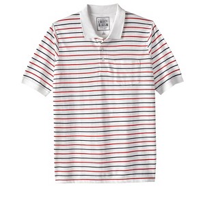Liberty Blues by KingSize Men's Big & Tall Shrink-Less Pocket Piqué Polo - 1 of 4