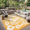 Lahome Outdoor Plastic Straw Rug-Waterproof Reversible Mat for Patio,Balcony,Deck,Backyard,Beach - 2 of 4