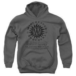 Boys’ Supernatural Winchester Anti Possession Hooded Sweatshirt - 1 of 4