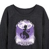Women's - Pokémon - Mewtwo Mew Celestial Lightweight French Terry Wide Neck Long Sleeve Shirt - 2 of 4