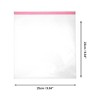 Unique Bargains Portable with Hole Clear Self Sealing Bags 100 Pcs - 4 of 4