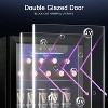 ZAFRO 12 Bottle Cabinet Beverage Refrigerator Mini Fridge Low Noise Clear Glass Door Counter Top Cellar for Beer Soda Bar 1.3 cu.ft Black - 4 of 4