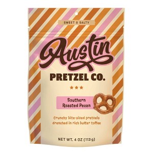 AUSTIN PRETZEL CO Southern Roasted Pecan Pretzel - 4oz - 1 of 4