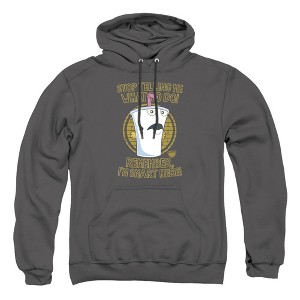 Aqua Teen Hunger Force Stop Adult Pull-Over Hoodie - 1 of 4