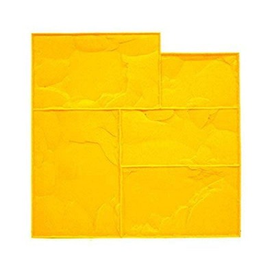 Bon Tool 12-882 Texture Mat - Ashlar Yellow - 24-inch X 24-inch