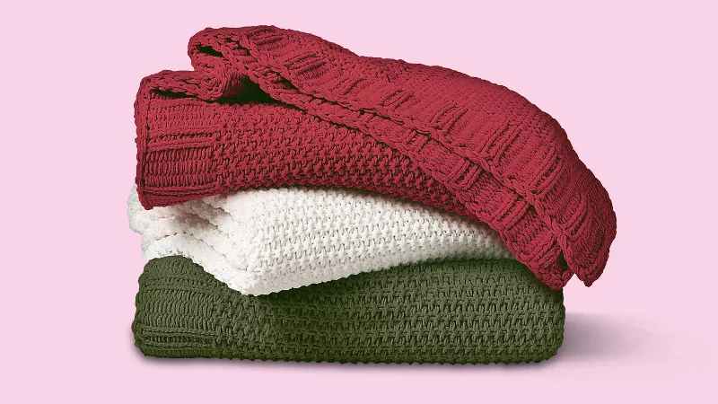 Target sweater knit online blanket